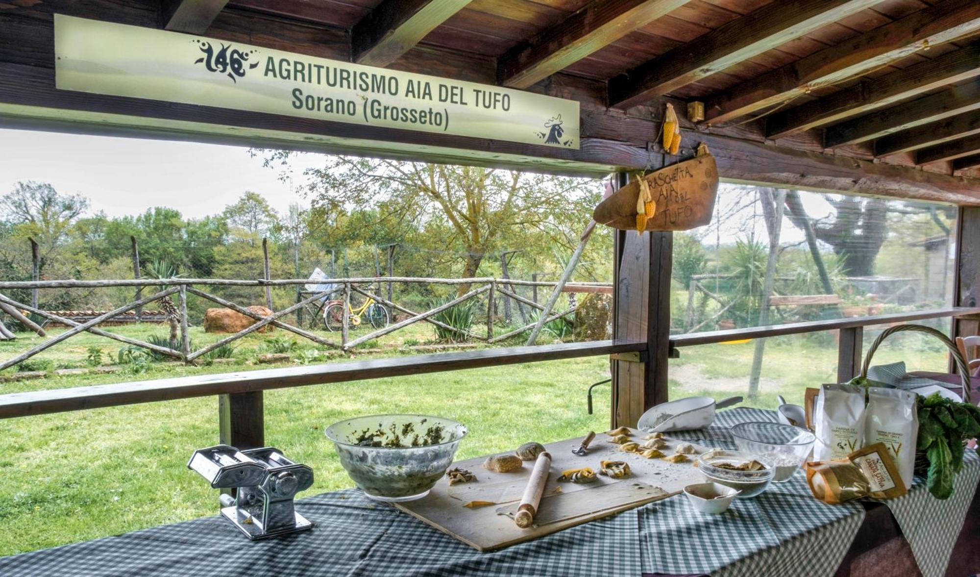 Bio Agriturismo Aia Del Tufo Sorano  Bagian luar foto